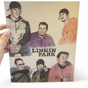 Linkin Park Drawing 8.5 x 11 inches / Band by Bernice | Small Poster